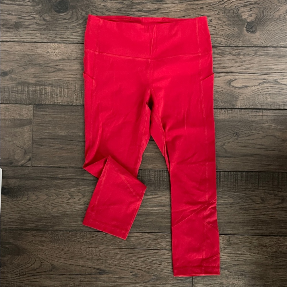 Lululemon Cropped Leggings w/pockets